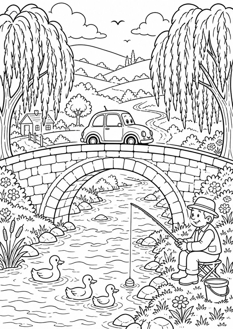 Autos Para Colorear 10 dibujo para colorear