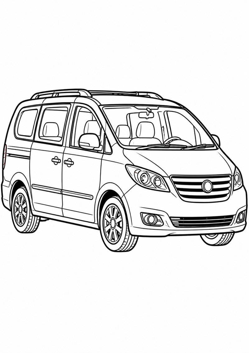Autos Para Colorear 17 dibujo para colorear