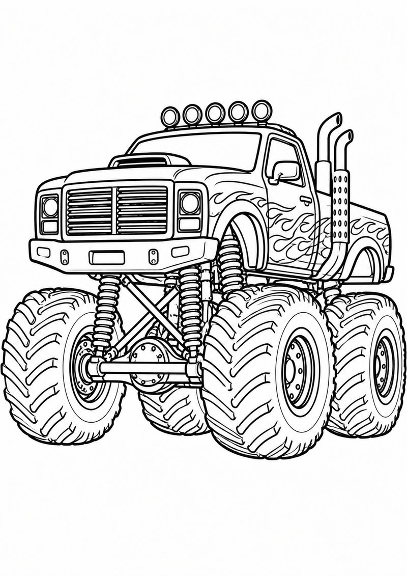 Autos Para Colorear 18 dibujo para colorear