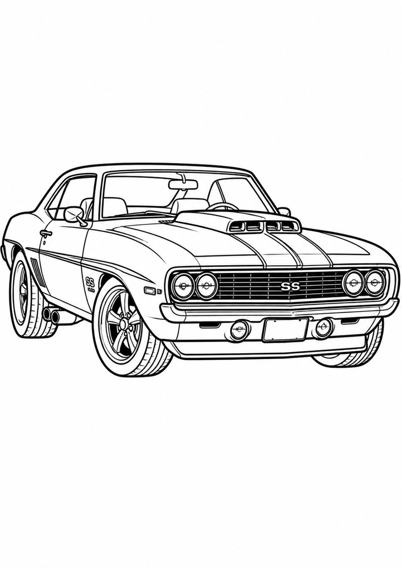 Autos Para Colorear 20 dibujo para colorear