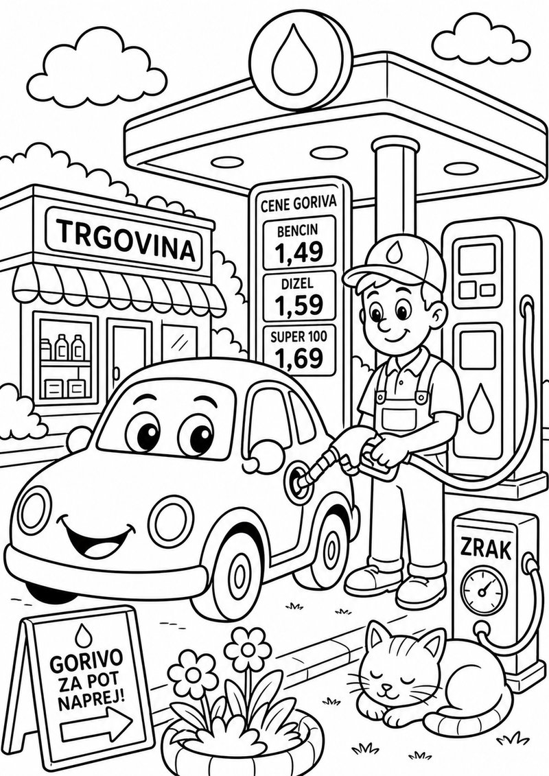 Autos Para Colorear 4 dibujo para colorear