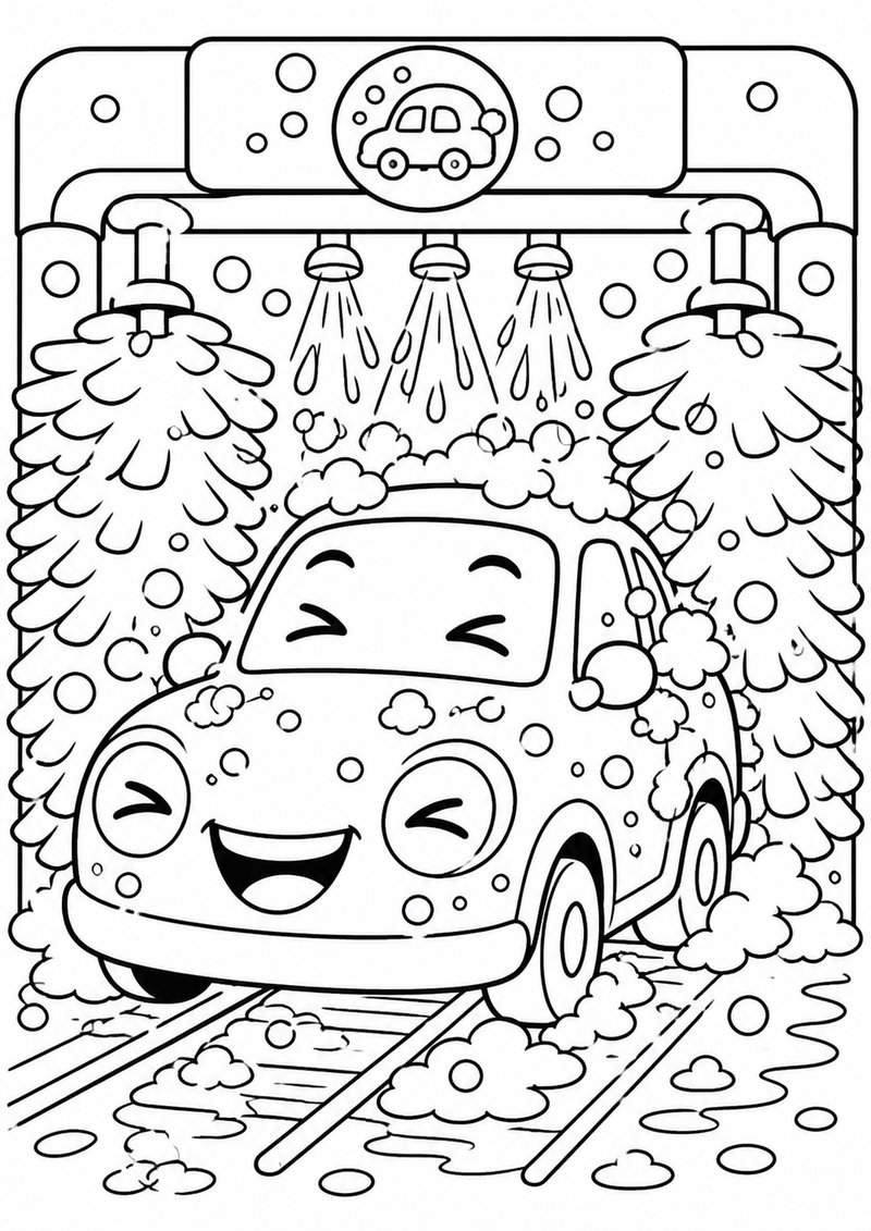 Autos Para Colorear 5 dibujo para colorear