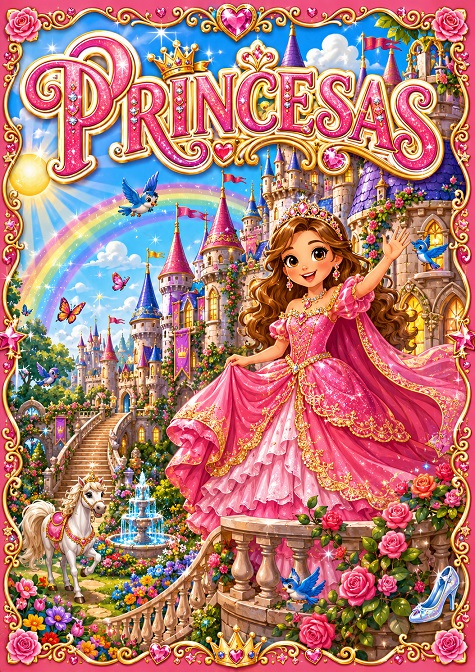 Princesas Para Colorear dibujos para colorear