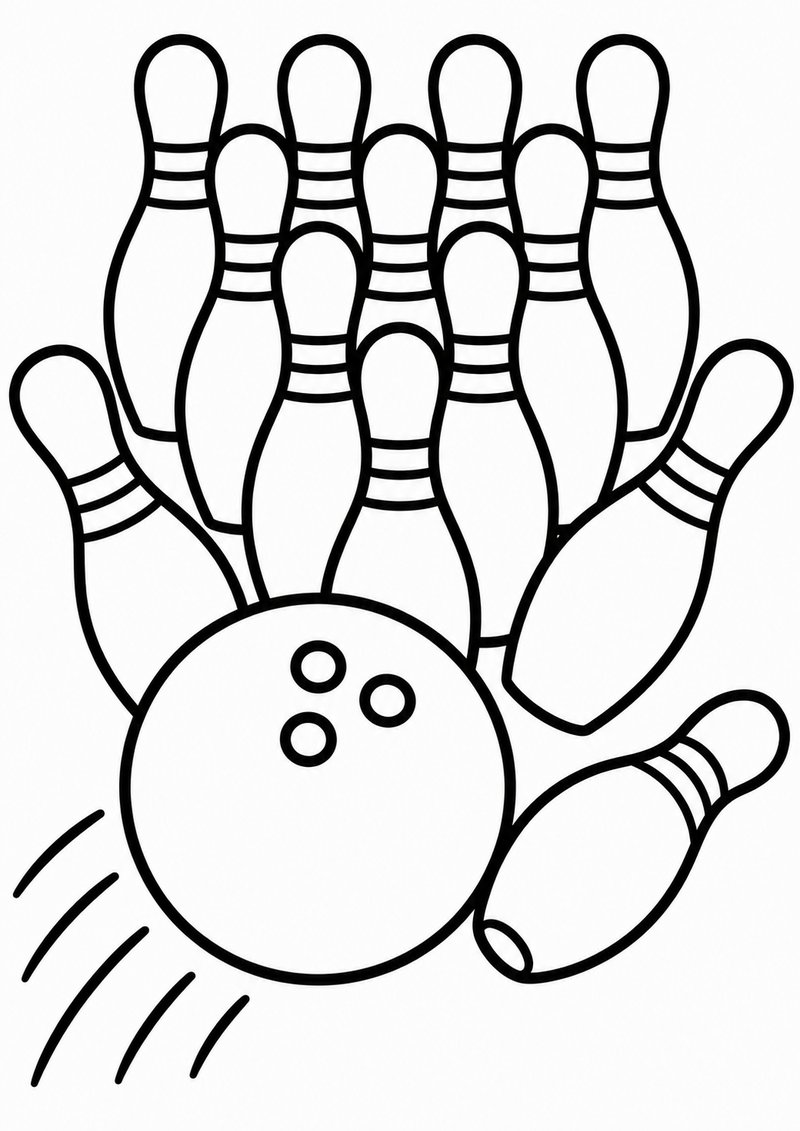 Bolos Para Colorear dibujo para colorear