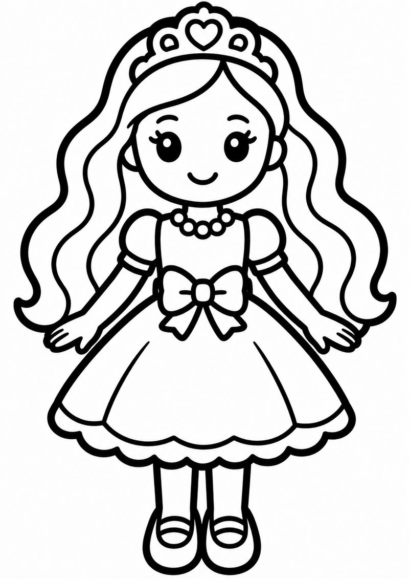 Muñeco Para Colorear dibujo para colorear