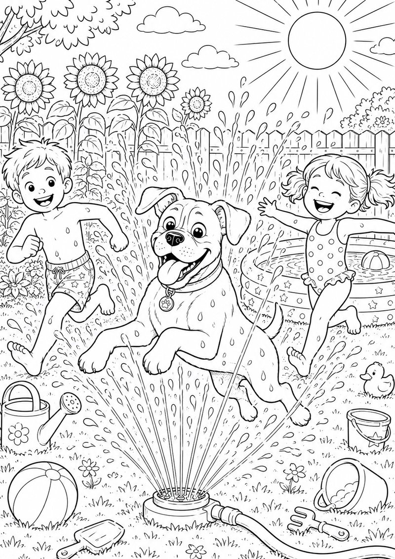 Bóxer Para Colorear dibujo para colorear