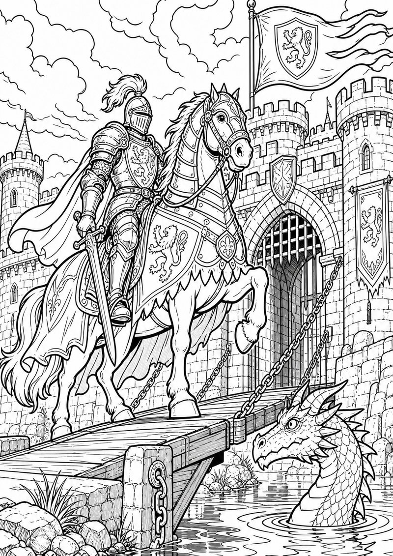 Caballo 10 Para Colorear dibujo para colorear