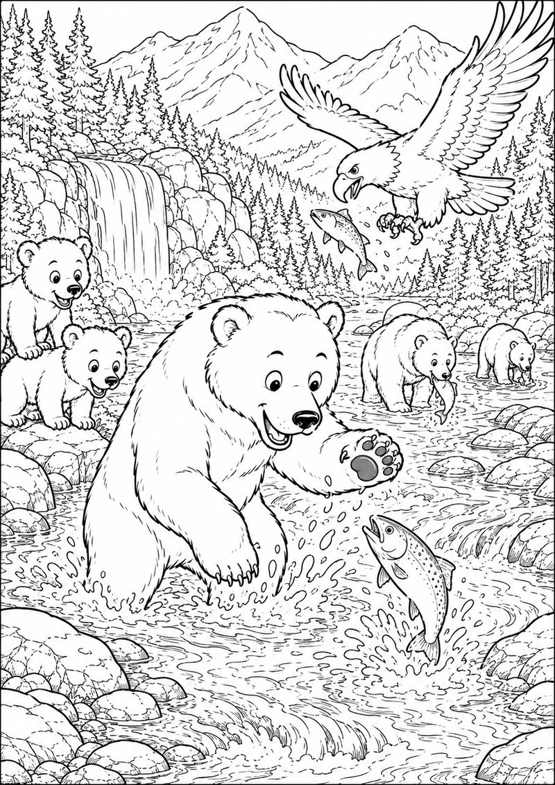 Oso Para Colorear dibujo para colorear