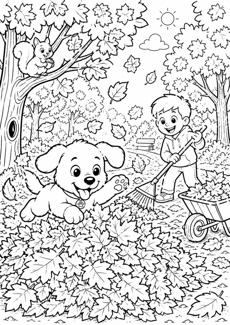 Perrito Para Colorear 19 dibujo para colorear