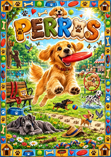 Perros Para Colorear dibujos para colorear