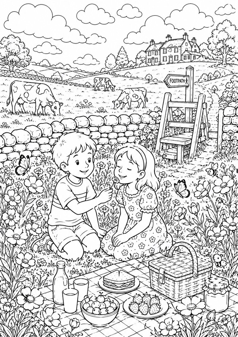 Ranúnculo Para Colorear dibujo para colorear
